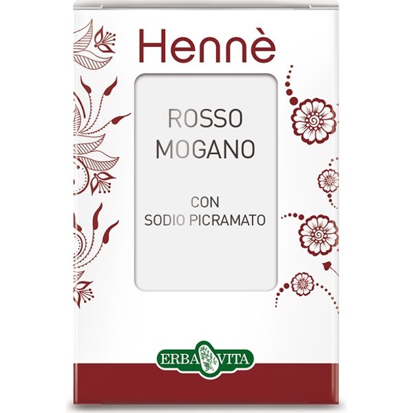 Erba Vita Hennè Color Cap Mogano Tintura Per Capelli 100 G-image