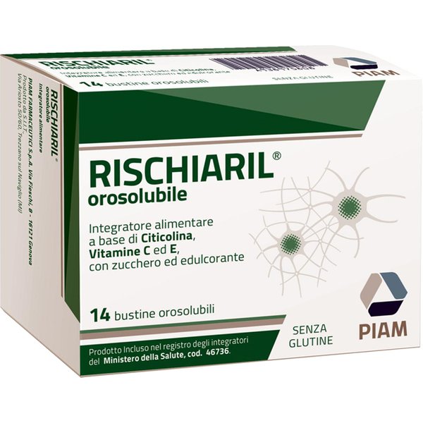 Rischiaril Integratore Per Il Sistema Nervoso 14 Bustine Orosolubili-image