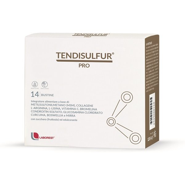 Tendisulfur Pro Integratore Per Le Articolazioni 14 Bustine-image