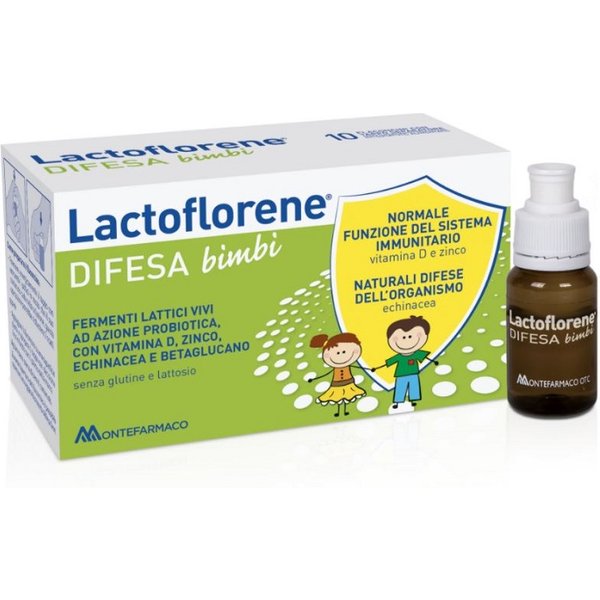 Lactoflorene Difesa Bambini 10 Flaconcini-image