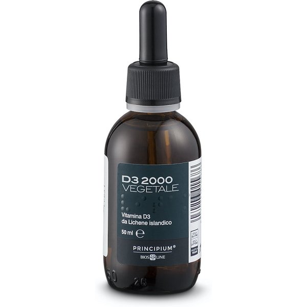 Principium D3 2000 Integratore Vitamina D3 Vegetale 50Ml-image