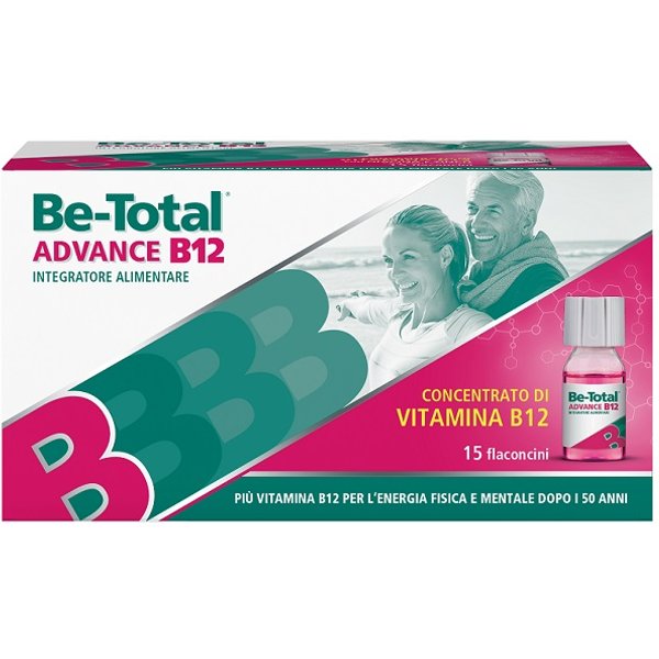 Be-Total Advance B12 Integratore Di Vitamina B12 15 Flaconcini-image