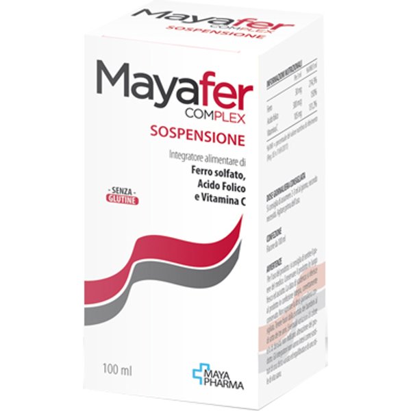 Mayafer Integratore Con Ferro E Acido Folico 100 Ml-image