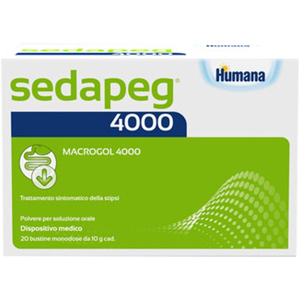 Humana Sedapeg 4000 Contro La Stipsi 20 Bustine **-image