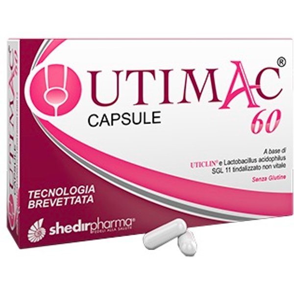 Utimac 60 Integratore Per Le Vie Urinarie14 Capsule-image