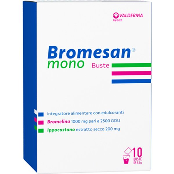 Bromesan Mono Integratore A Base Di Bromelina 10 Bustine-image