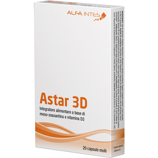 Astar 3D Integratore Alimentare 20 Capsule Molli-image