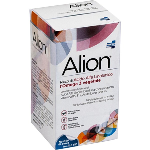 Medibase Alion Integratore Di Omega 3 Vegetale 120 Capsule-image