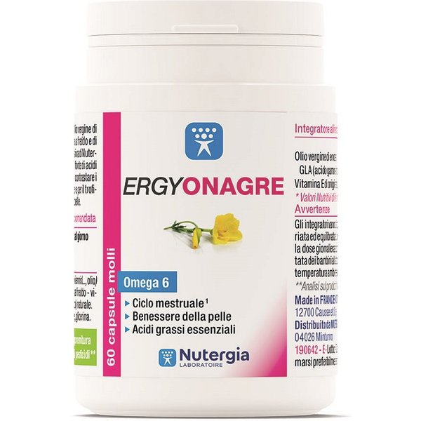Ergyonagre Integratore Per Il Benessere Della Pelle E Il Ciclo Mestruale 60 Capsule Molli-image