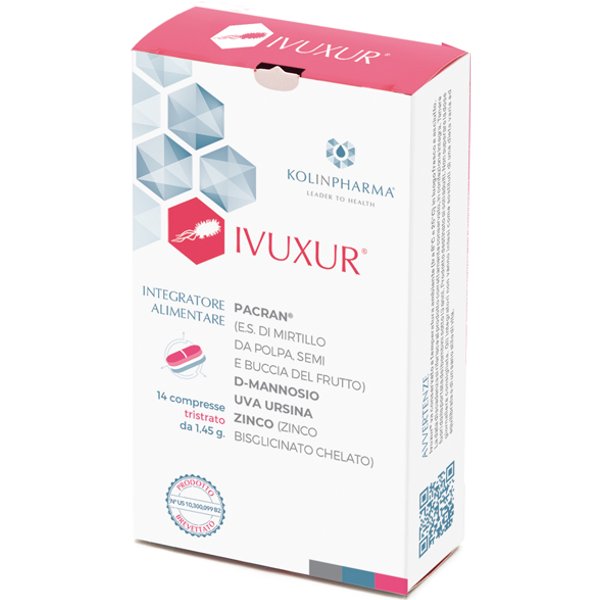 Ivuxur Integratore Per Le Vie Urinarie 14 Compresse-image