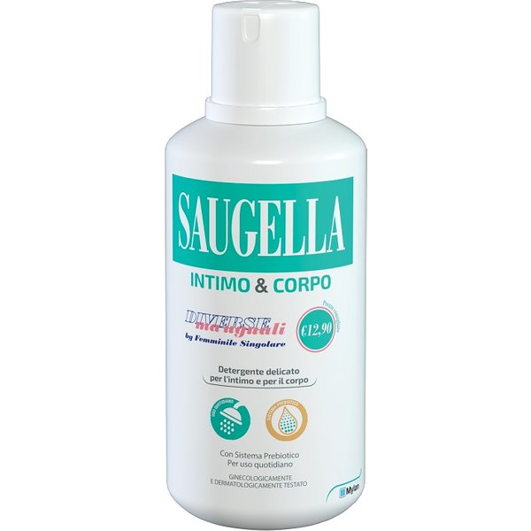 Saugella Intimo & Corpo Detergente Sotto La Doccia 500 Ml-image