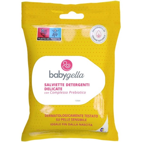 Babygella Prebiotic Salviettine Detergenti Delicate 15 Pezzi-image