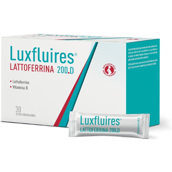 Luxfluires Lattoferrina 200.D Integratore Per Le Difese Immunitarie 30 Stick-image
