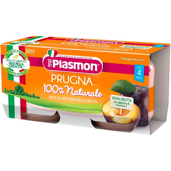 Plasmon Omogeneizzato Alla Prugna 2X80 Gr-image