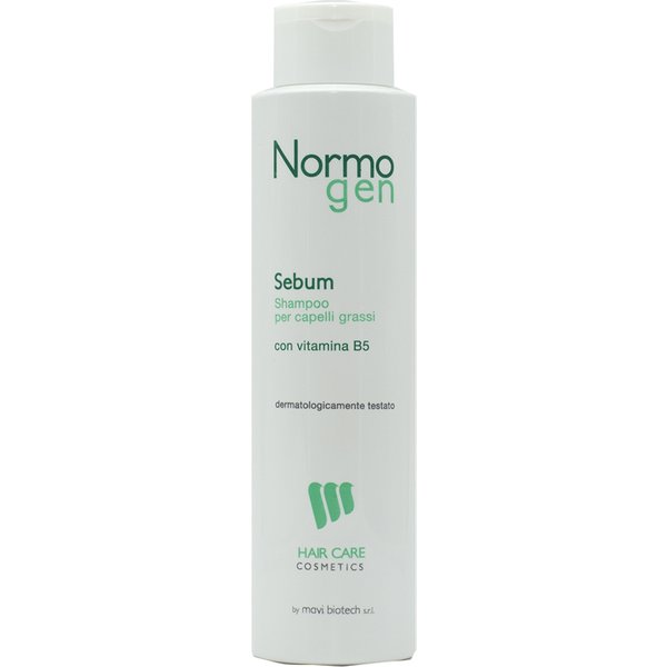 Normogen Sebum Shampoo Per Capelli Grassi, Con Vitamina B5 300 Ml-image