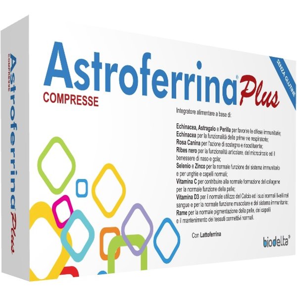 Astroferrina Plus Integratore Per Le Difese Immunitarie 30 Compresse-image