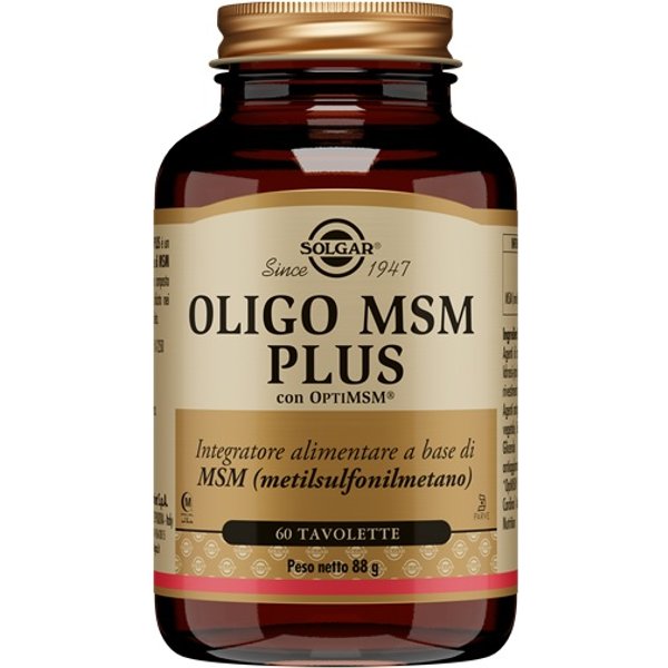 Solgar Oligo Msm Plus Integratore Alimentare 60 Tavolette-image