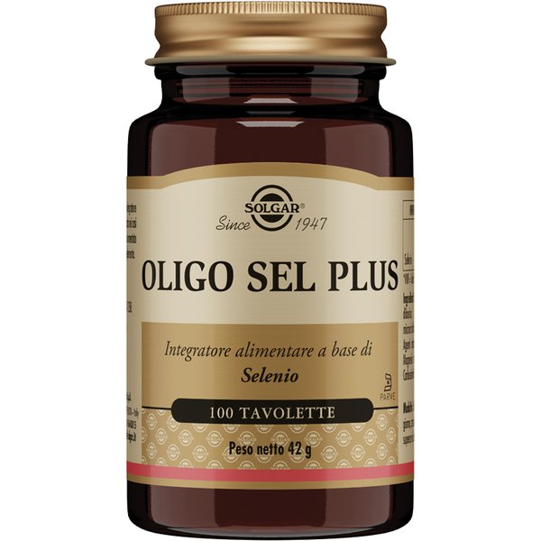 Solgar Oligo Sel Plus Integratore Di Selenio 100 Tavolette-image