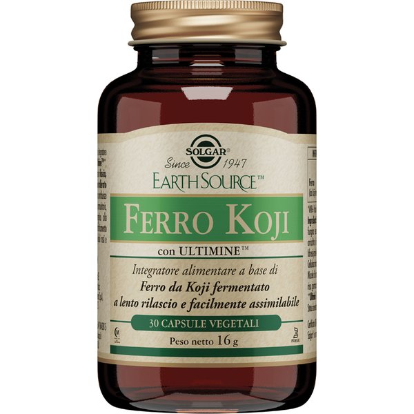 Solgar Ferro Koji Integratore A Base Di Ferro 30 Compresse-image