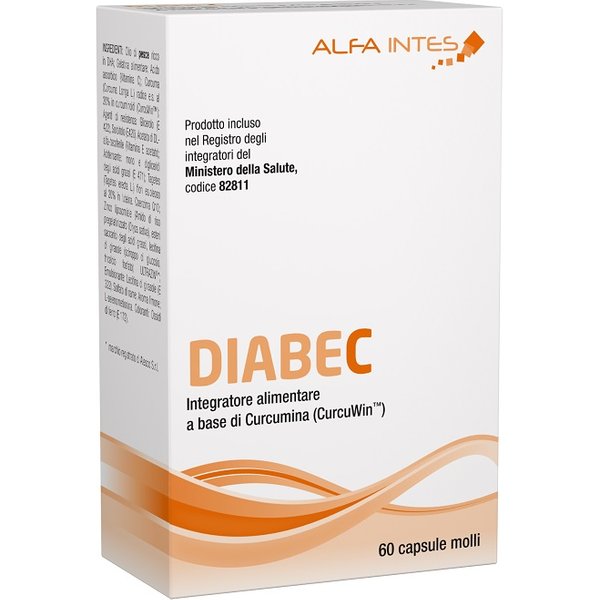 Diabec Integratore Alimentare 60 Capsule Molli-image