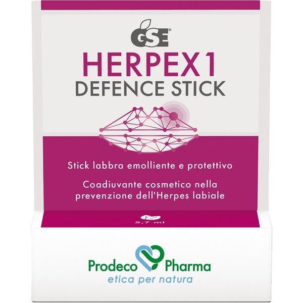 Herpex 1 Defence Stick Labbra Emolliente E Protettivo Coadiuvante Nella Prevenzione Dell'herpes Labiale 5.7 Ml-image