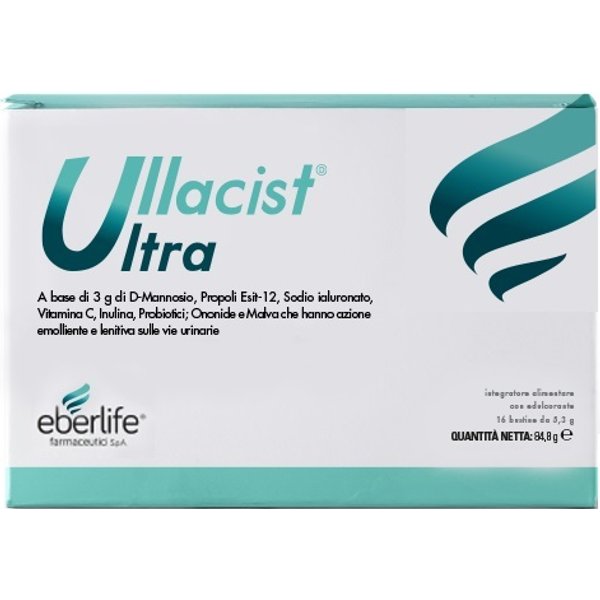 Ullacist Ultra Integratore Per Cistite E Vie Urinarie 16 Bustine-image
