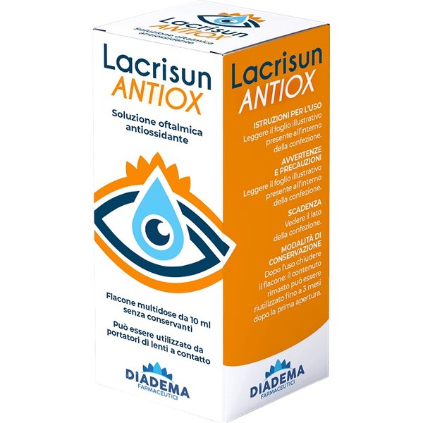 Lacrisun Antiox Soluzione Oftalmica Antiossidante Occhi 10 Ml **-image