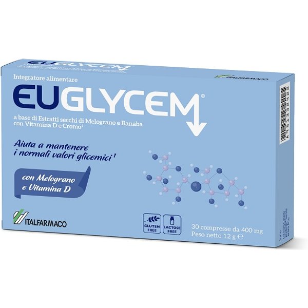Euglycem Integratore Per Il Controllo Della Glicemia 30 Compresse-image