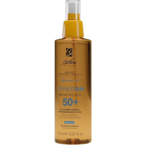 Bionike Defence Sun Olio Spray Protettivo Corpo E Capelli SPF50+150 Ml-image