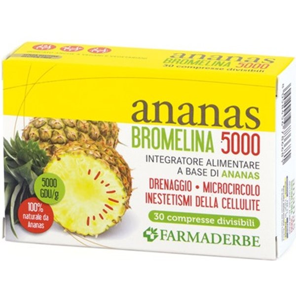 Ananas Bromelina 5000 30CPR-image