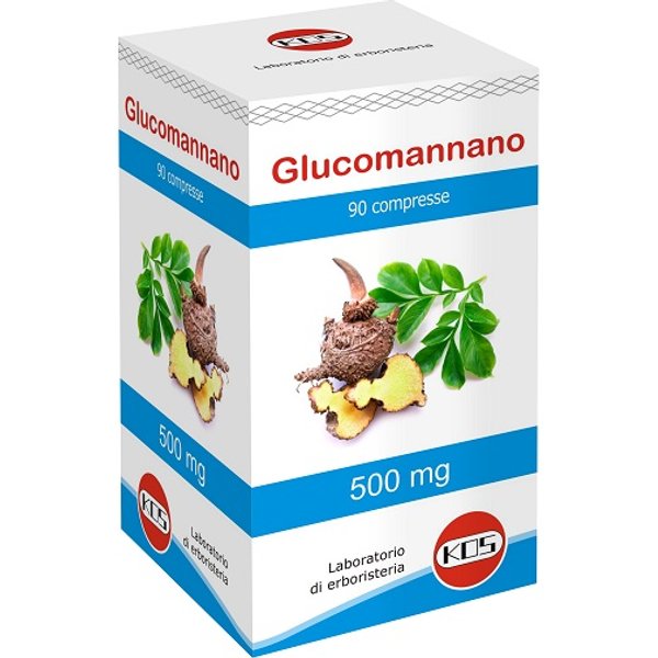 Glucomannano Integratore Per La Perdita Di Peso 90 Compresse-image