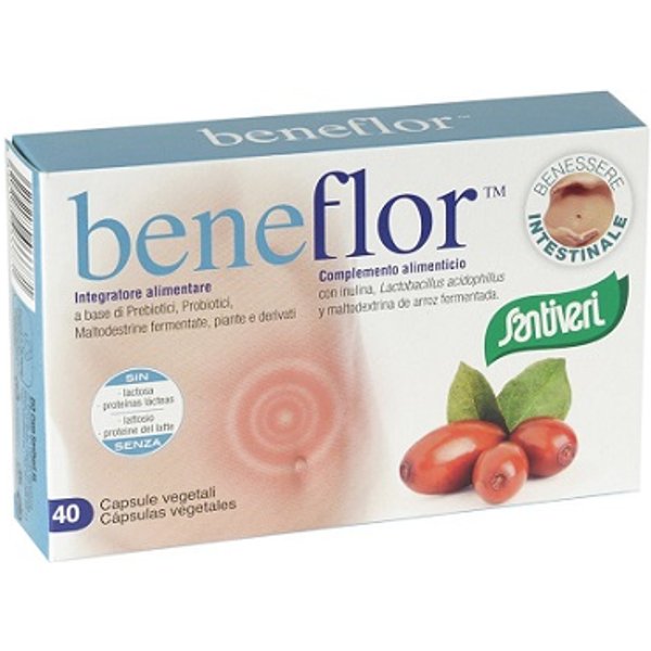 Santiveri Beneflor Integratore Di Probiotici 40 Capsule-image