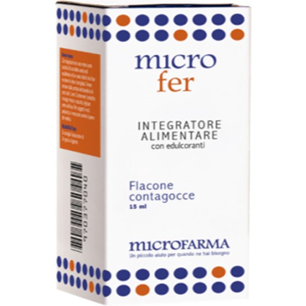 Microfarma Microfer Gocce Integratore Alimentare 15 Ml-image