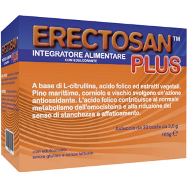 Erectosan Plus Integratore Alimentare 30 Bustine-image
