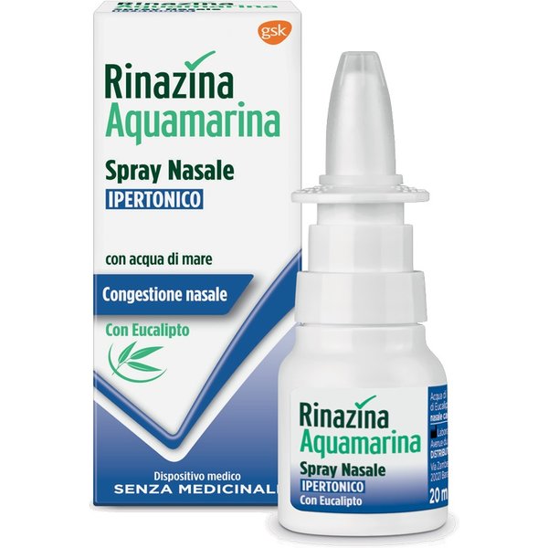 Rinazina Aquamarina Spray Nasale Ipertonico 20 Ml-image