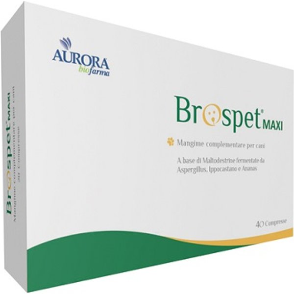Brospet Maxi Mangime Complementare Per Cani E Gatti 40 Compresse-image