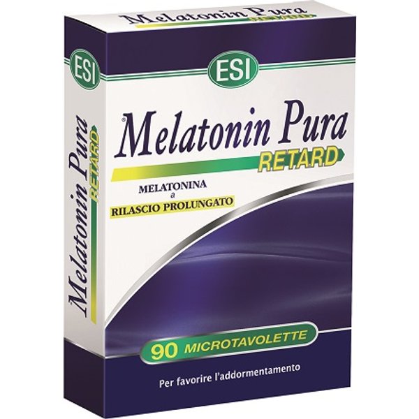 Esi Melatonin Pura Retard Integratore Melatonina Per Il Sonno 90 Microtavolette-image
