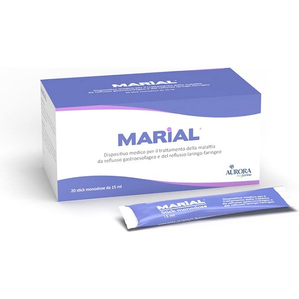 Marial Integratore Per Il Reflusso Gastroesofageo 20 Stick Orali Da 15 Ml-image