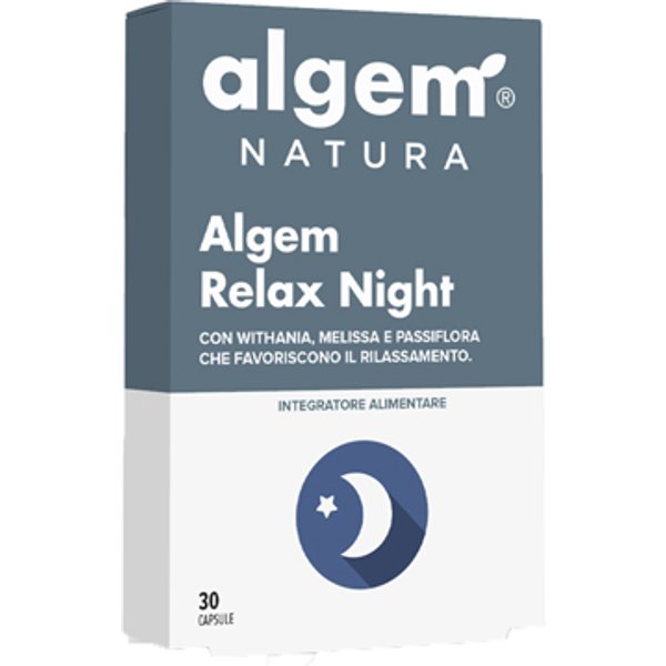 Algem Relax Night Integratore Per Il Rilassamento 30 Capsule-image
