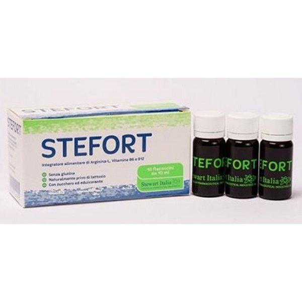 Stefort Soluzione Orale Integratore Per La Regolazione Dell'attività Ormonale 10 Flaconi Da 10 Ml-image