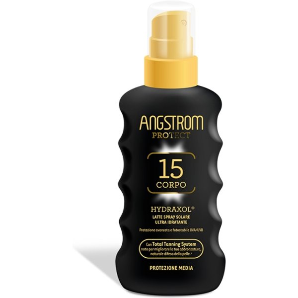 Angstrom Hydraxol Latte Solare Spray Ultra Idratante Corpo SPF 15 175 Ml-image
