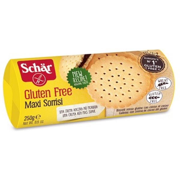 SchäR Maxi Sorrisi Biscotto Senza Glutine 250 Gr-image