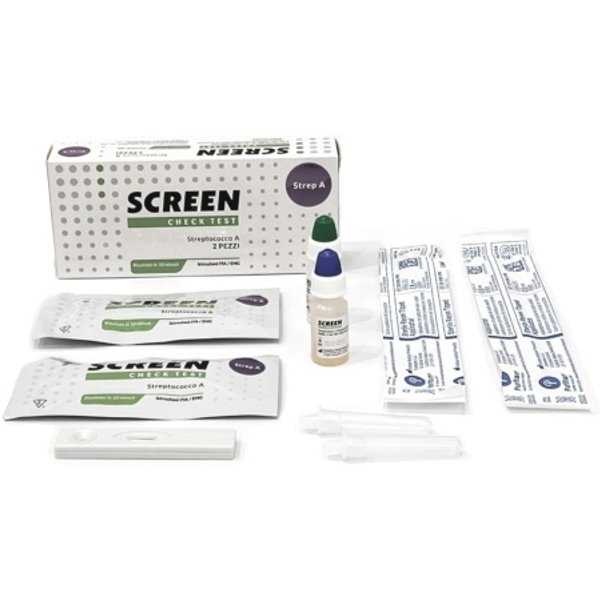 Screen Check Test Rapido Per Streptococco A 2 Tamponi Faringei **-image