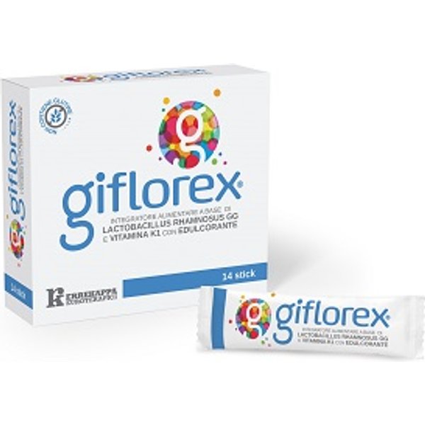 Giflorex Integratore Per Il Benessere Della Flora Intestinale 14 Stick-image