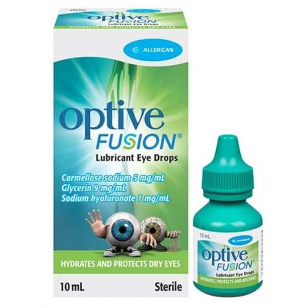 Optive Fusion Soluzione Oftalmica Lubrificante 10 Ml **-image