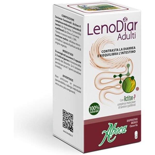 Aboca Lenodiar Adulti Per Diarrea 20 Capsule-image