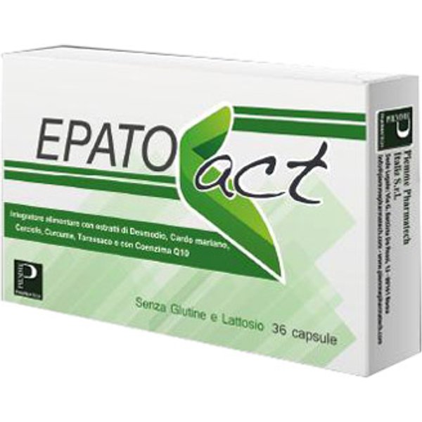 Epatoact Integratore Alimenatare Depurativo 36 Compresse-image