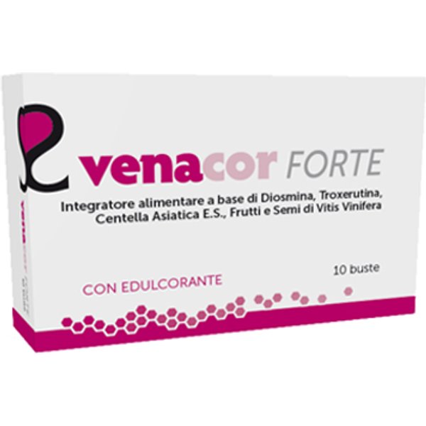 Venacor Forte Integratore Per Il Microcircolo 10 Bustine-image