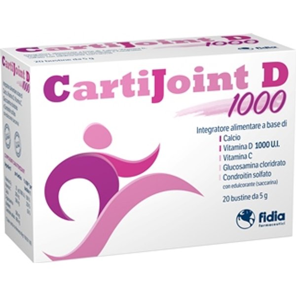Cartijoint D 1000 Integratore Articolazione Donne 20 Bustine-image