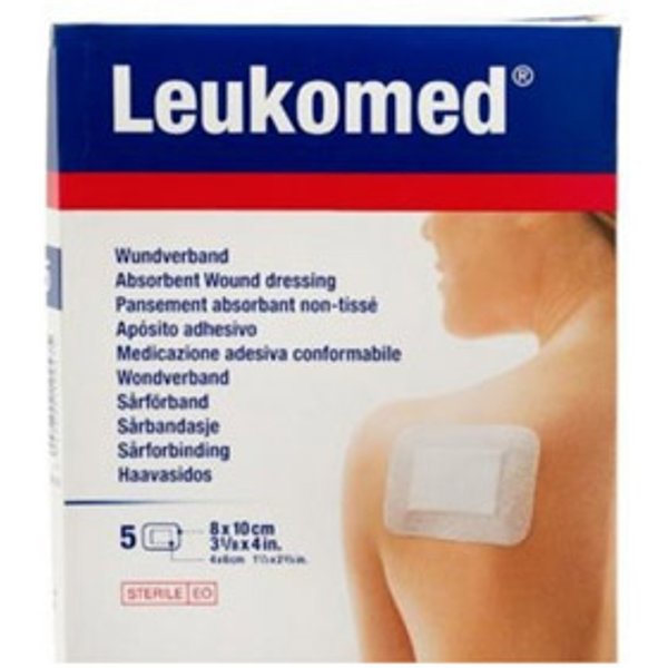 Leukomed Medicazioni Tnt 8 X 10 Cm 5 Pezzi **-image